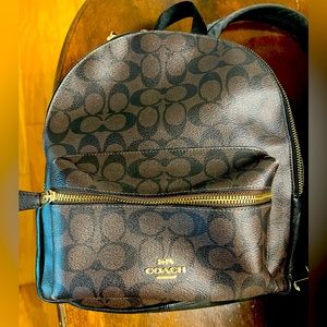 Coach Backpack Purse - medium sized